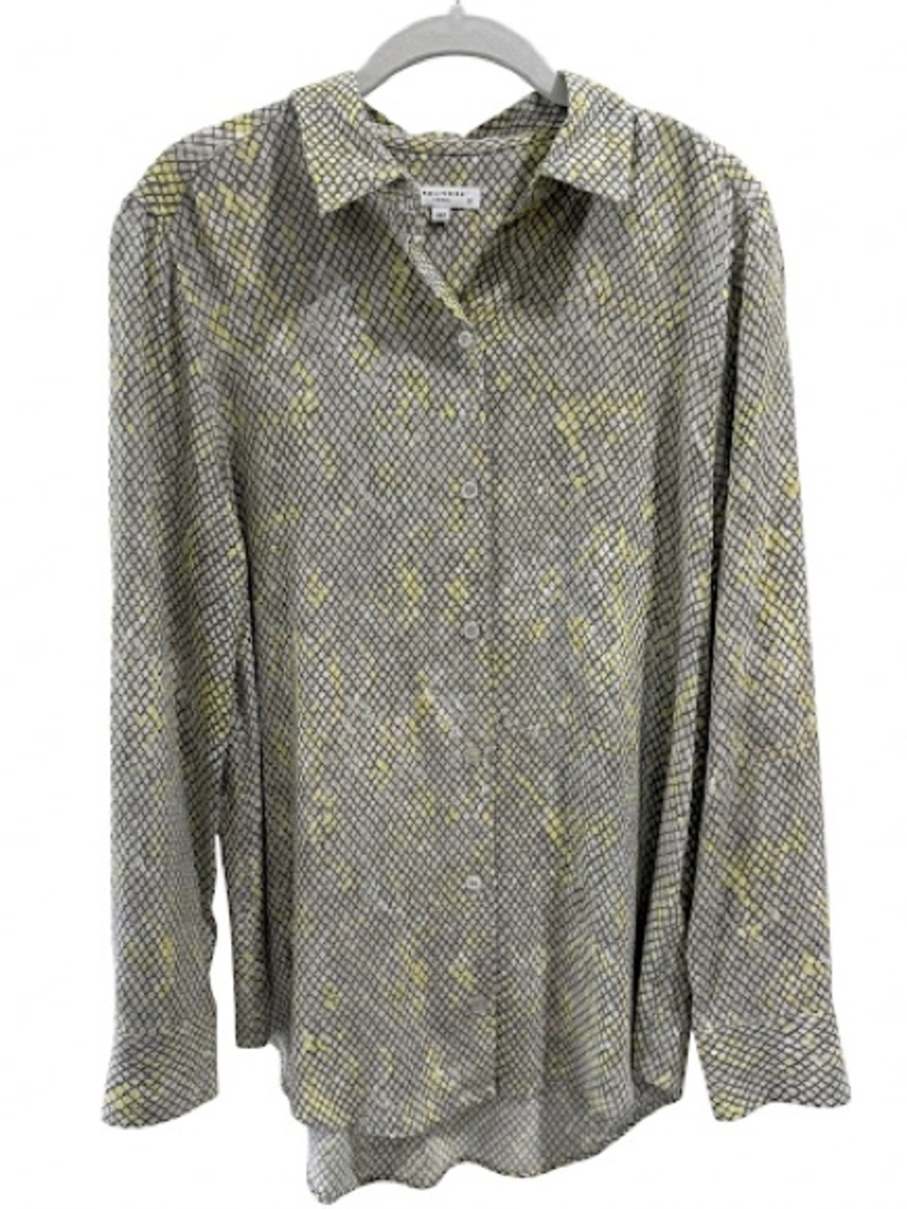 Equipment Femme Silk Snake Print Button Down Autumn Blouse Size SP Workwear